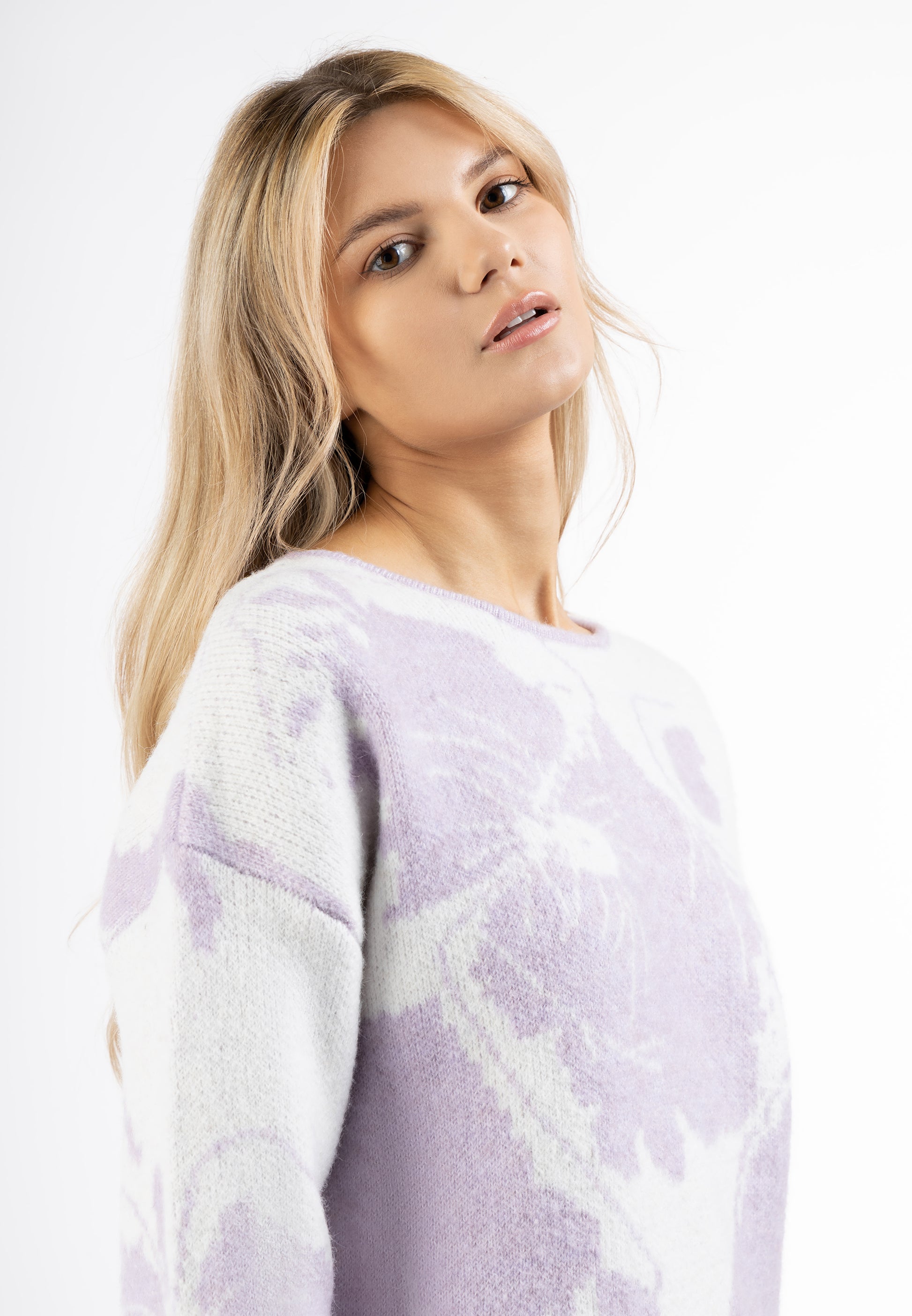 usha Women's Knit Sweater
