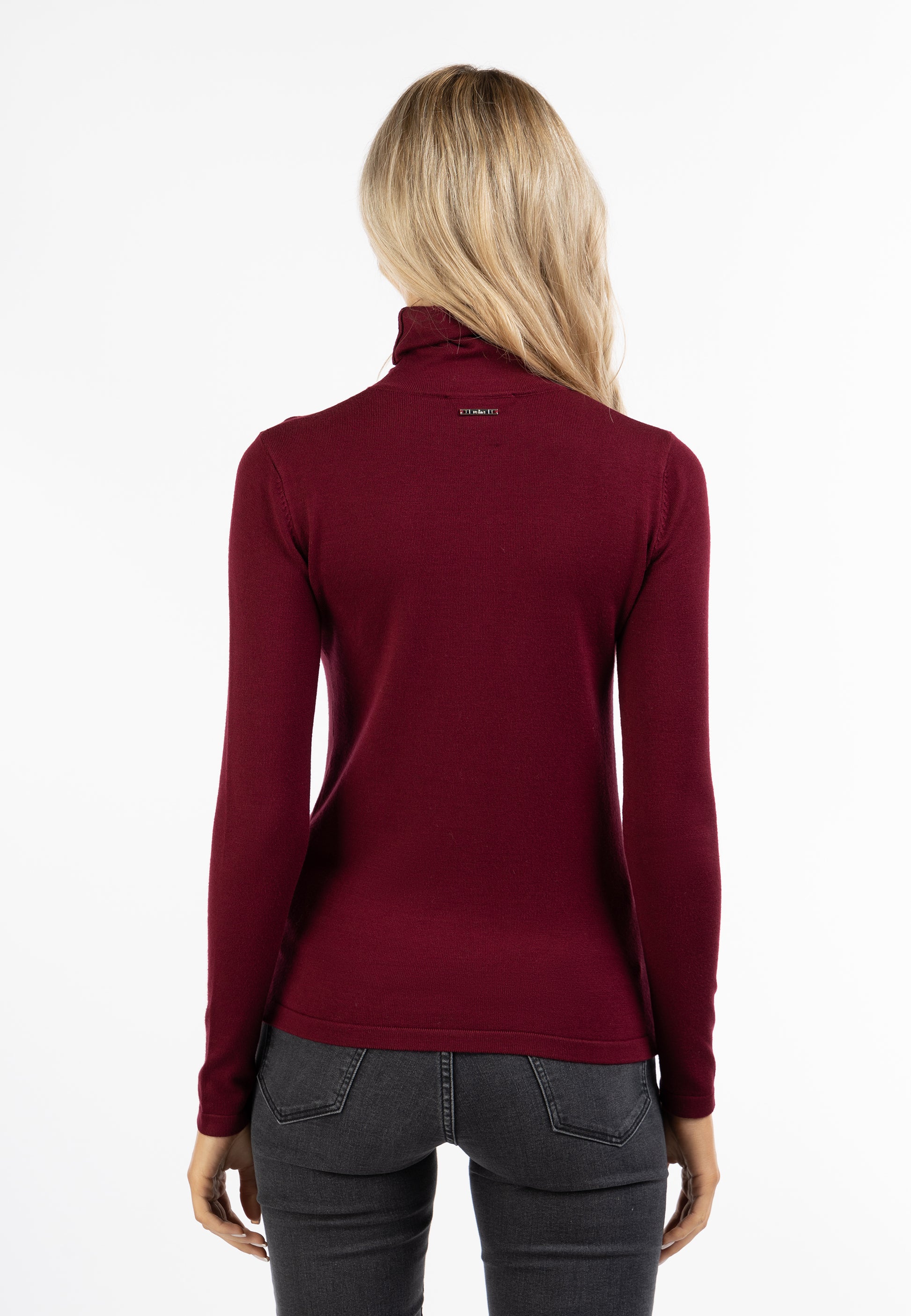 usha Damen Rollkragen Strickpullover