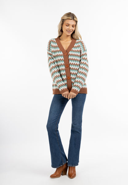 usha FESTIVAL Women's Cardigan With Button