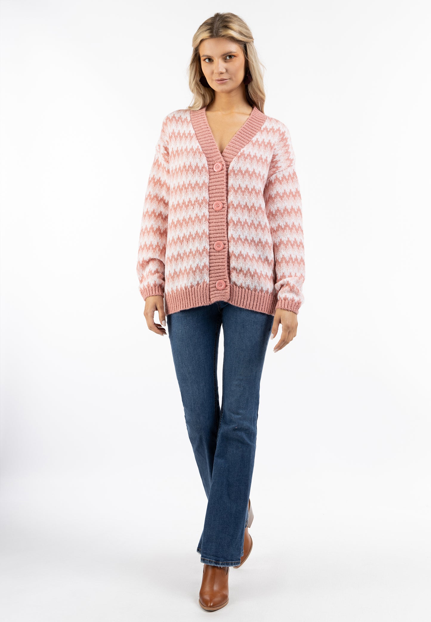 usha FESTIVAL Women's Cardigan With Button