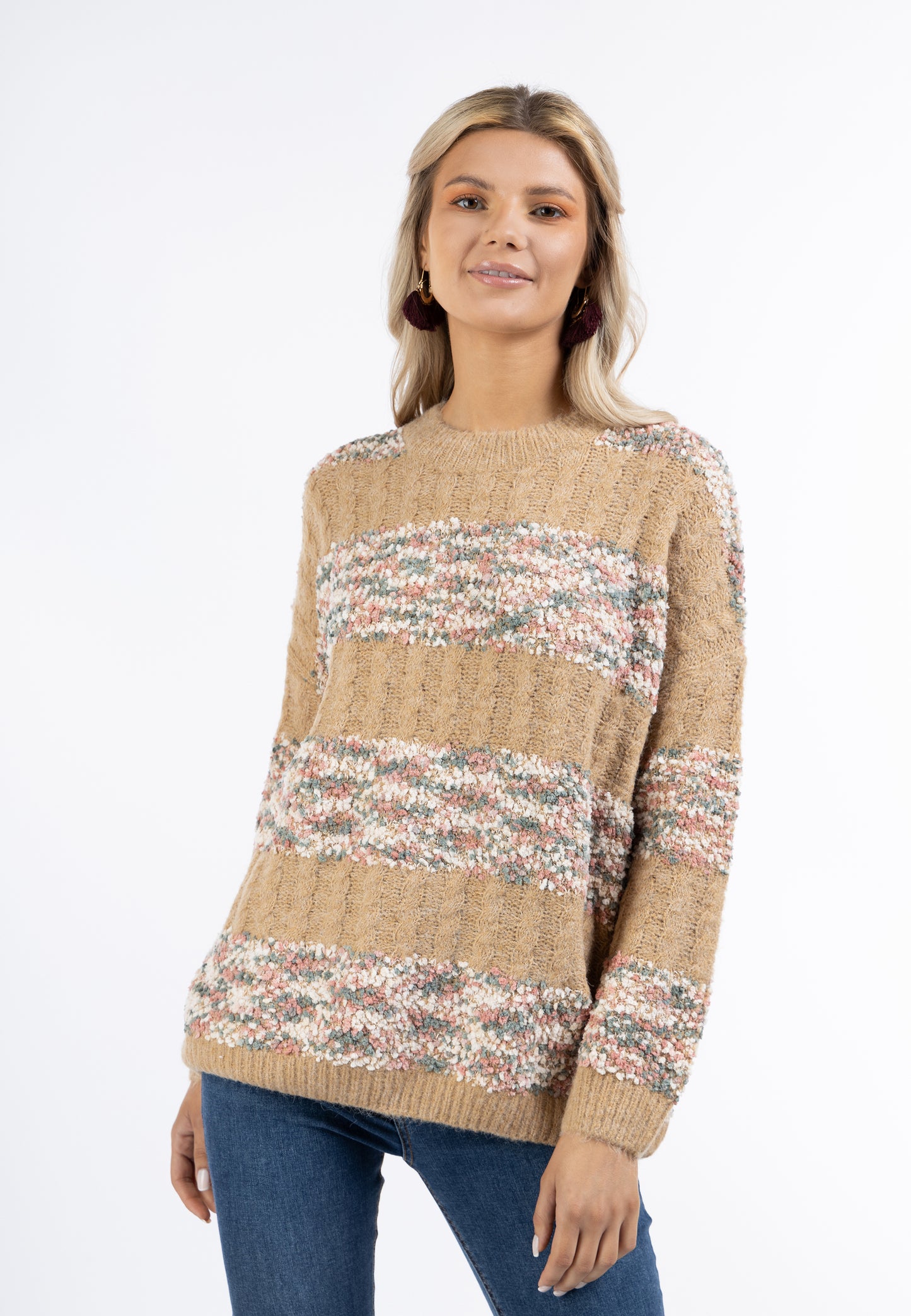 usha FESTIVAL Women's Knit Sweater
