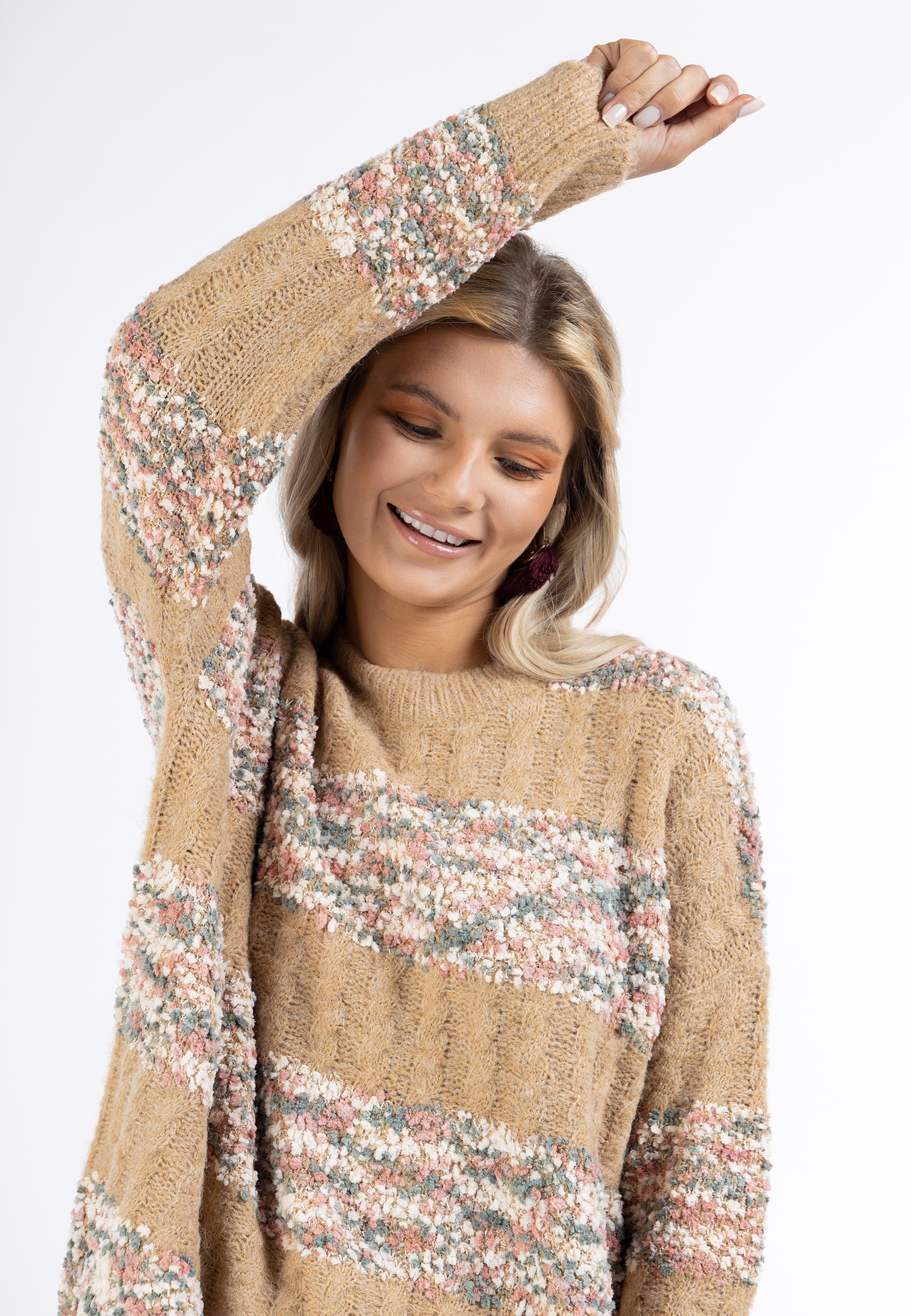 usha FESTIVAL Women's Knit Sweater