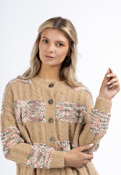 usha FESTIVAL Women's Cardigan With Button