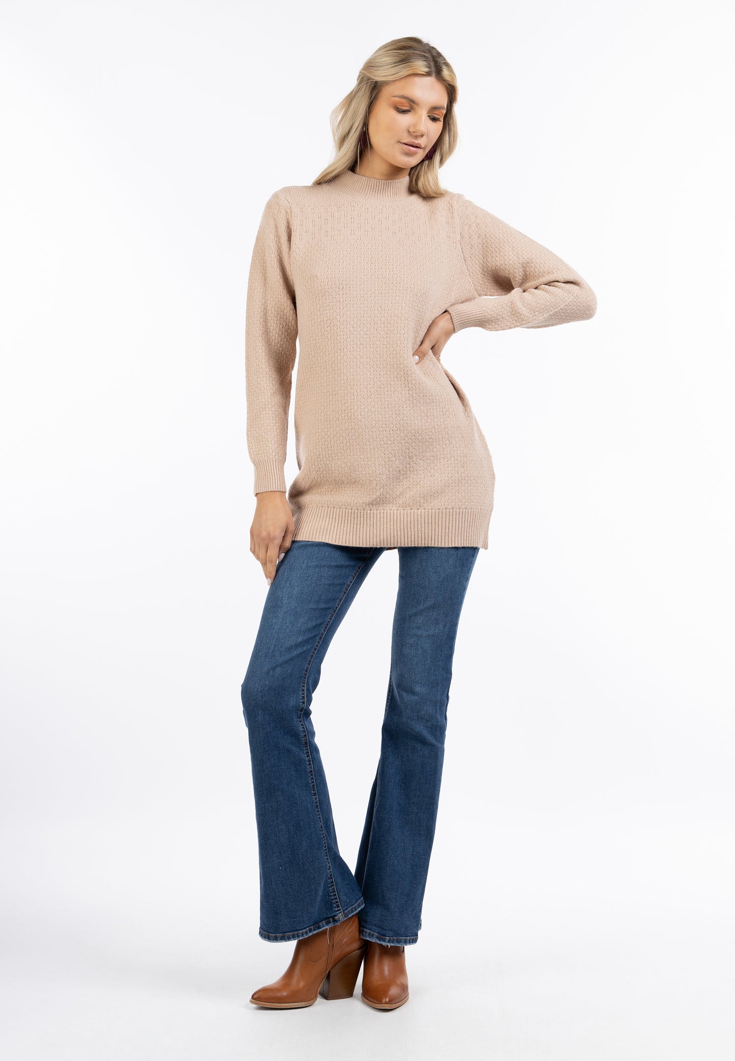 usha FESTIVAL Women's Knit Sweater