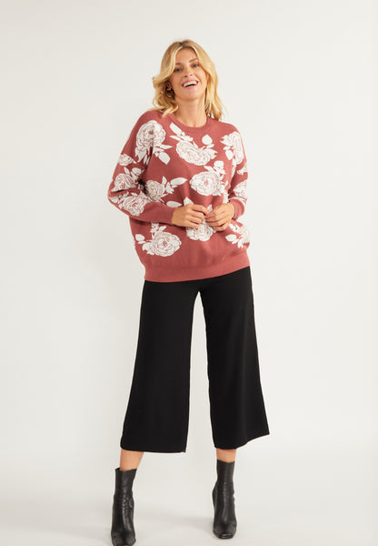 usha Women's Sweater With Pearl