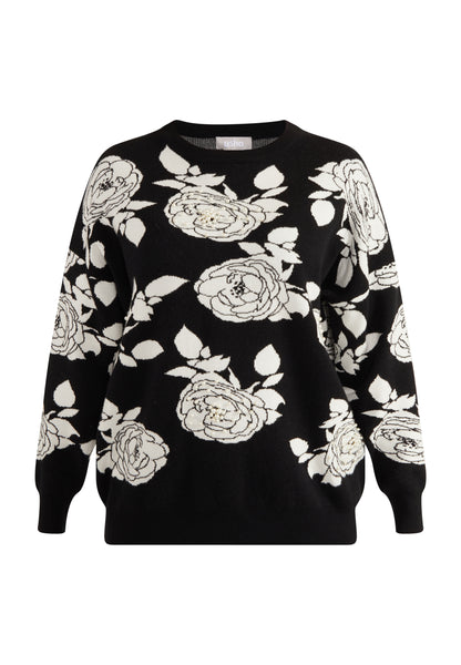 usha Women's Sweater With Pearl