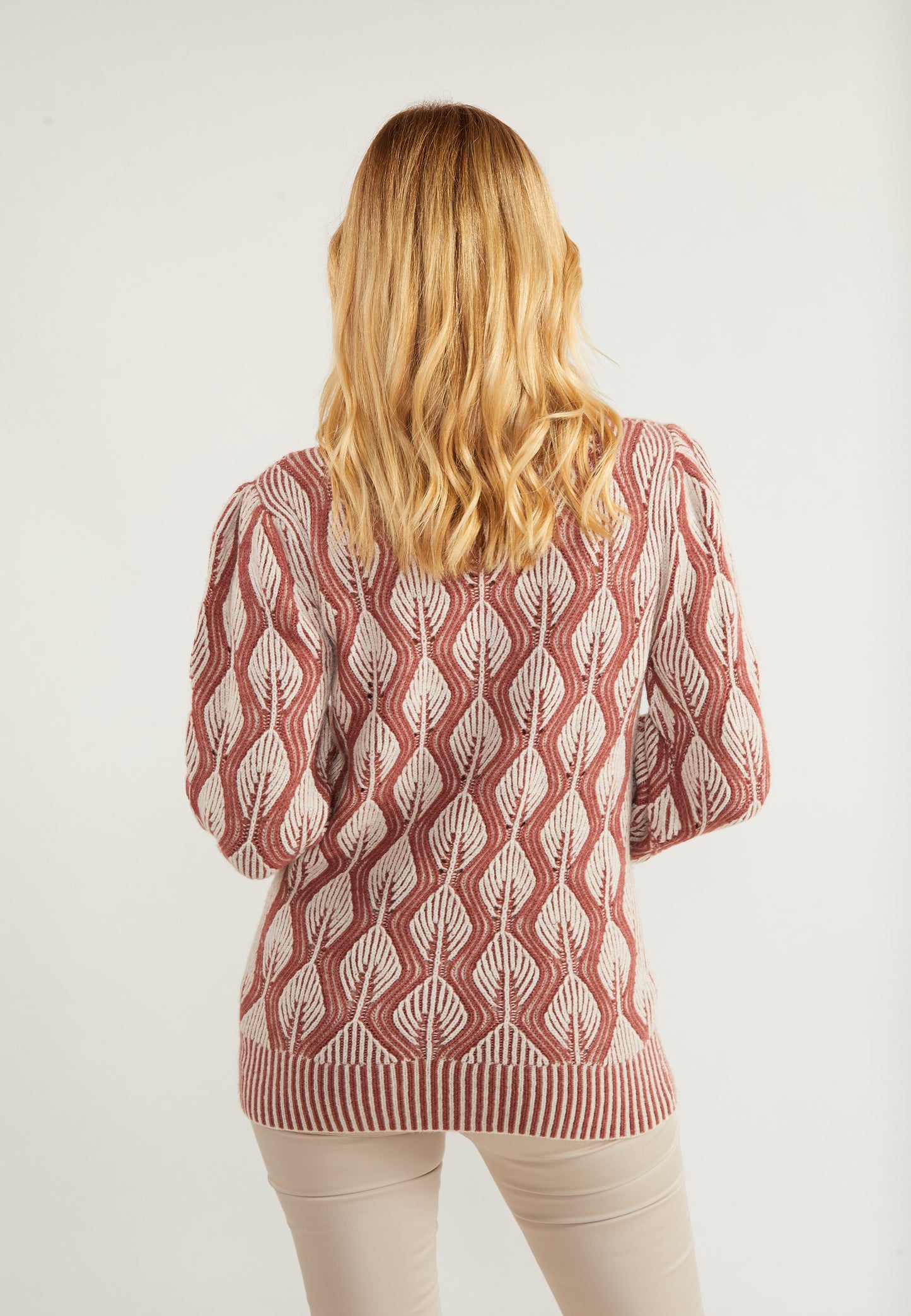 usha Women's Knit Sweater