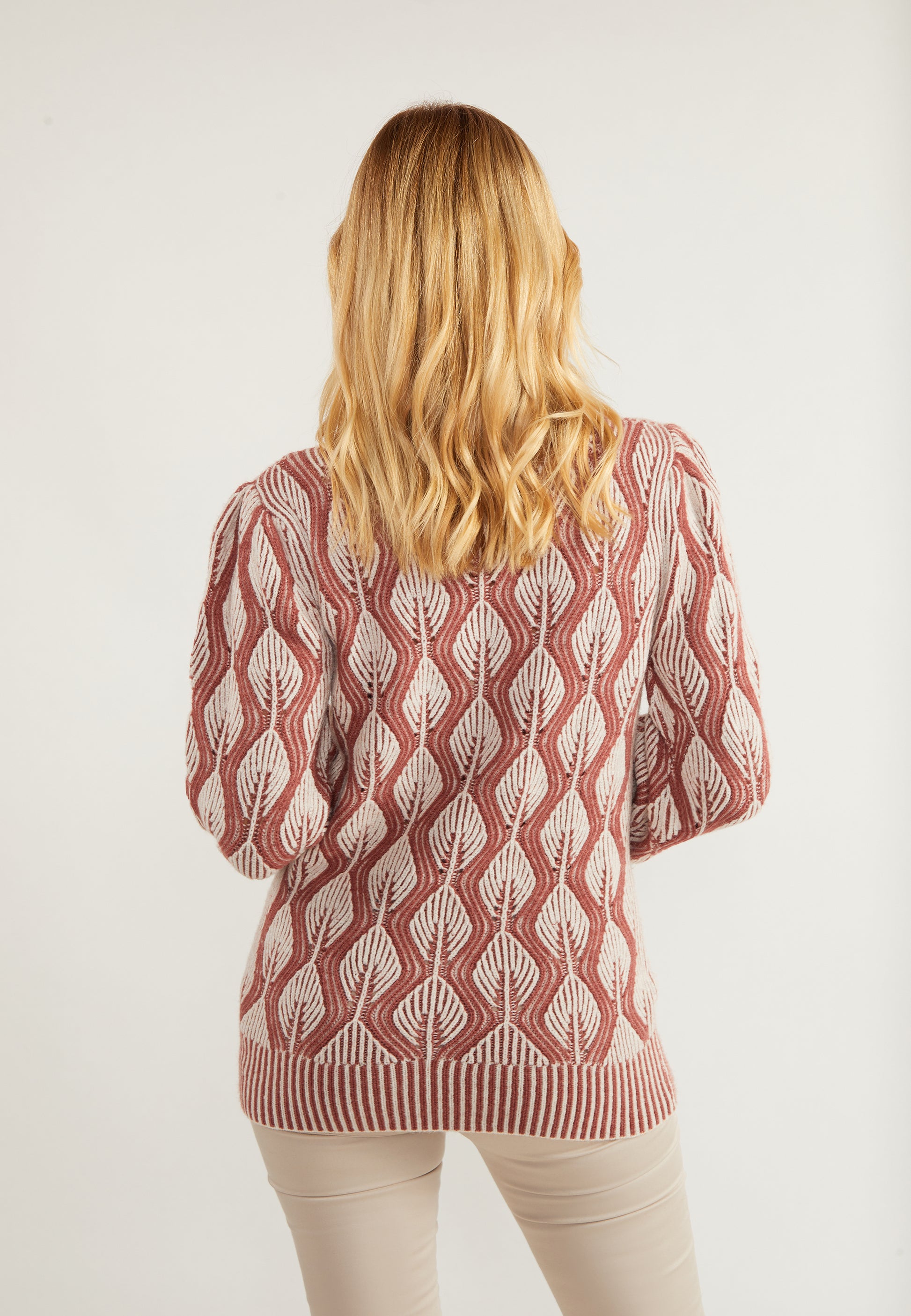 usha Women's Knit Sweater