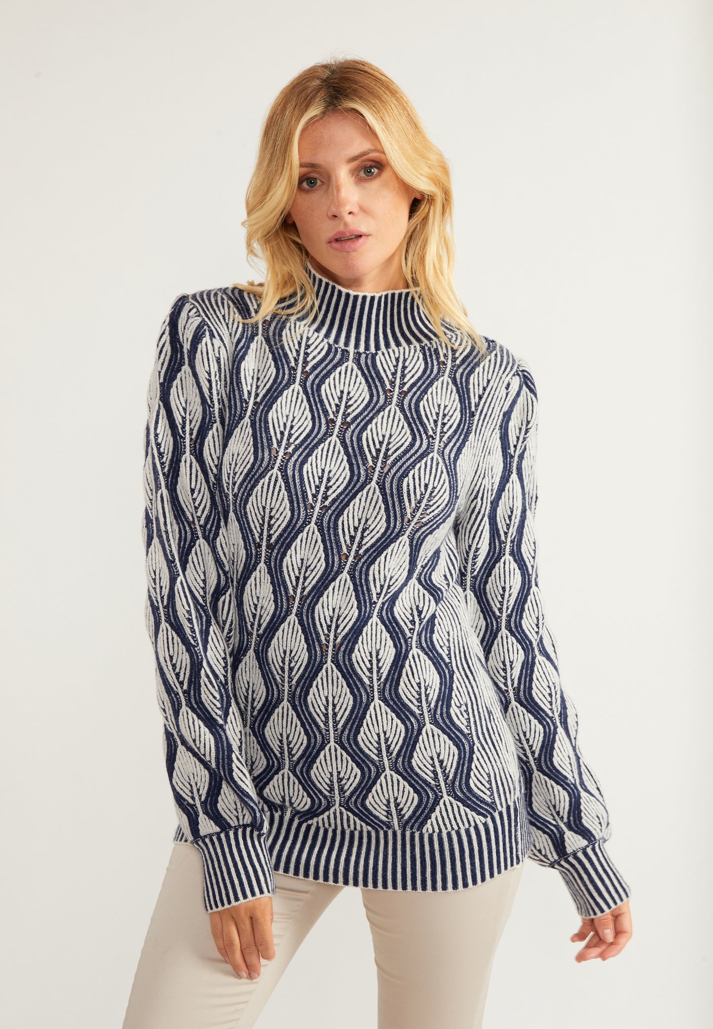 usha Women's Knit Sweater