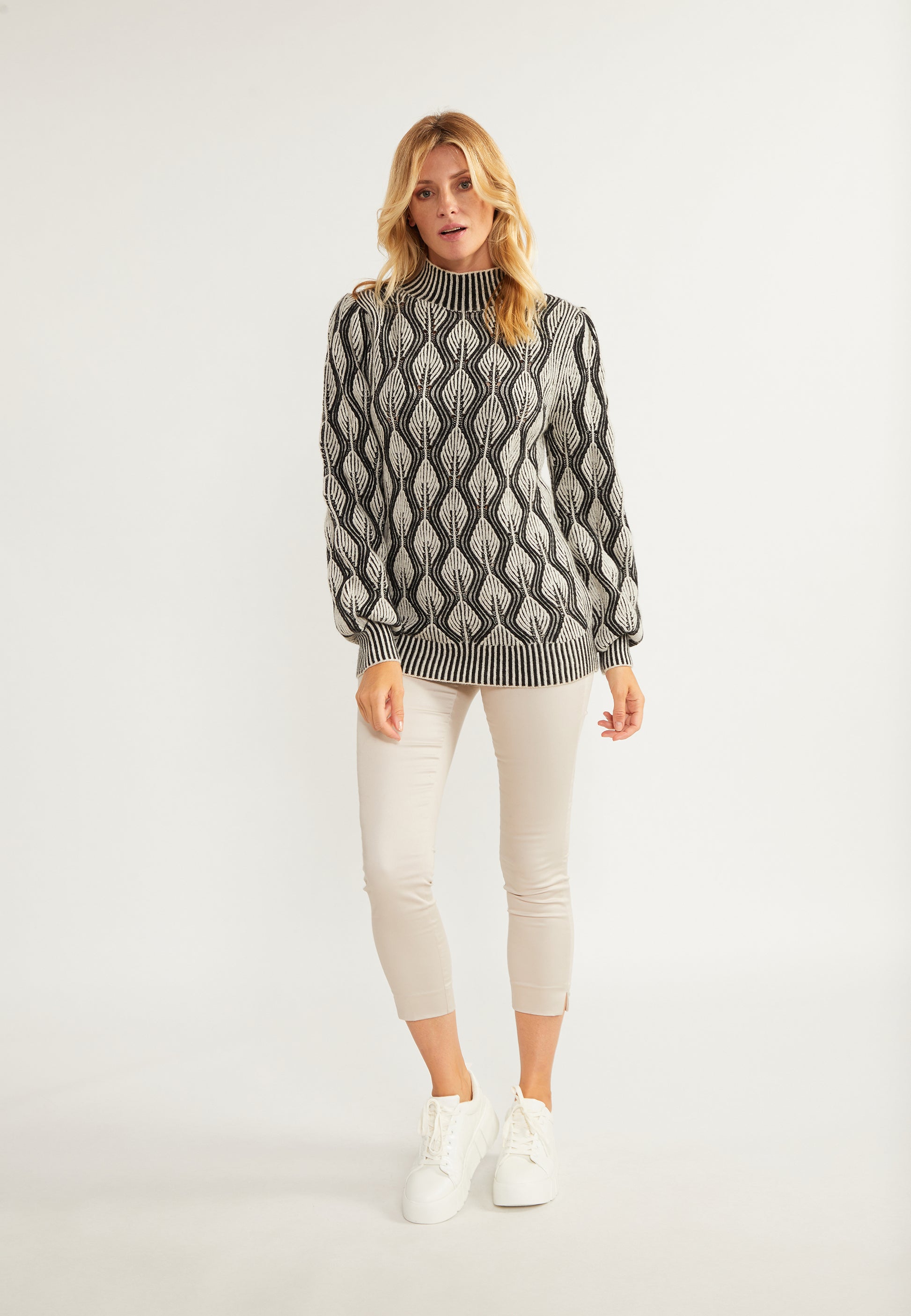 usha Women's Knit Sweater
