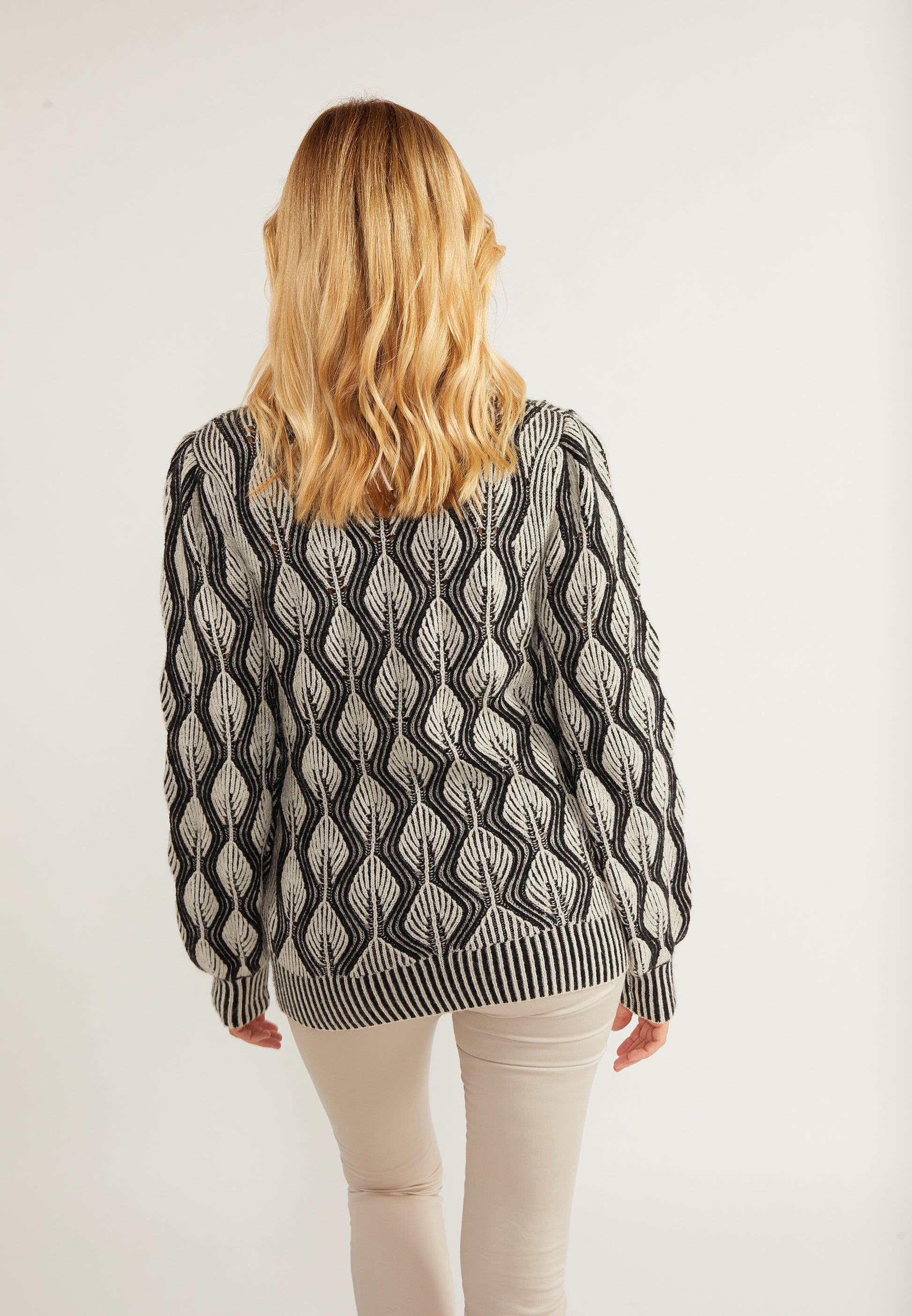 usha Women's Knit Sweater