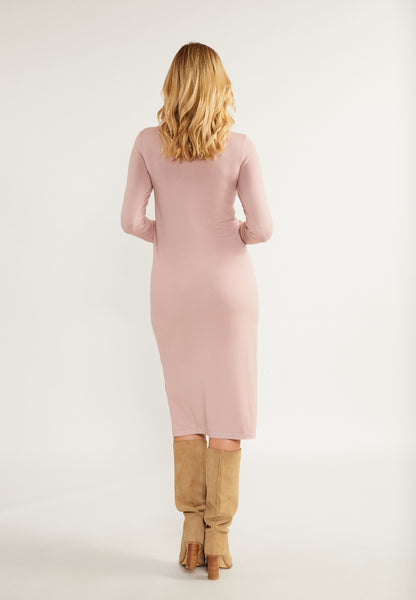 usha WHITE LABEL Women's Midi Knit Dress