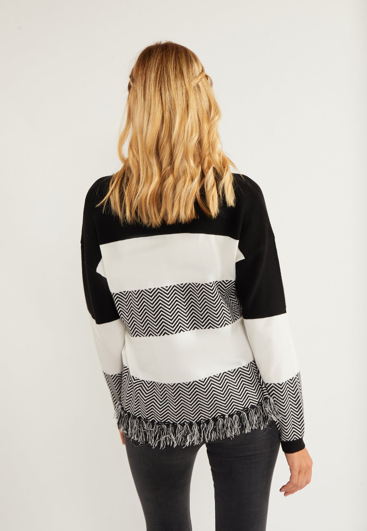usha FESTIVAL Women's Oversize Knit Sweater
