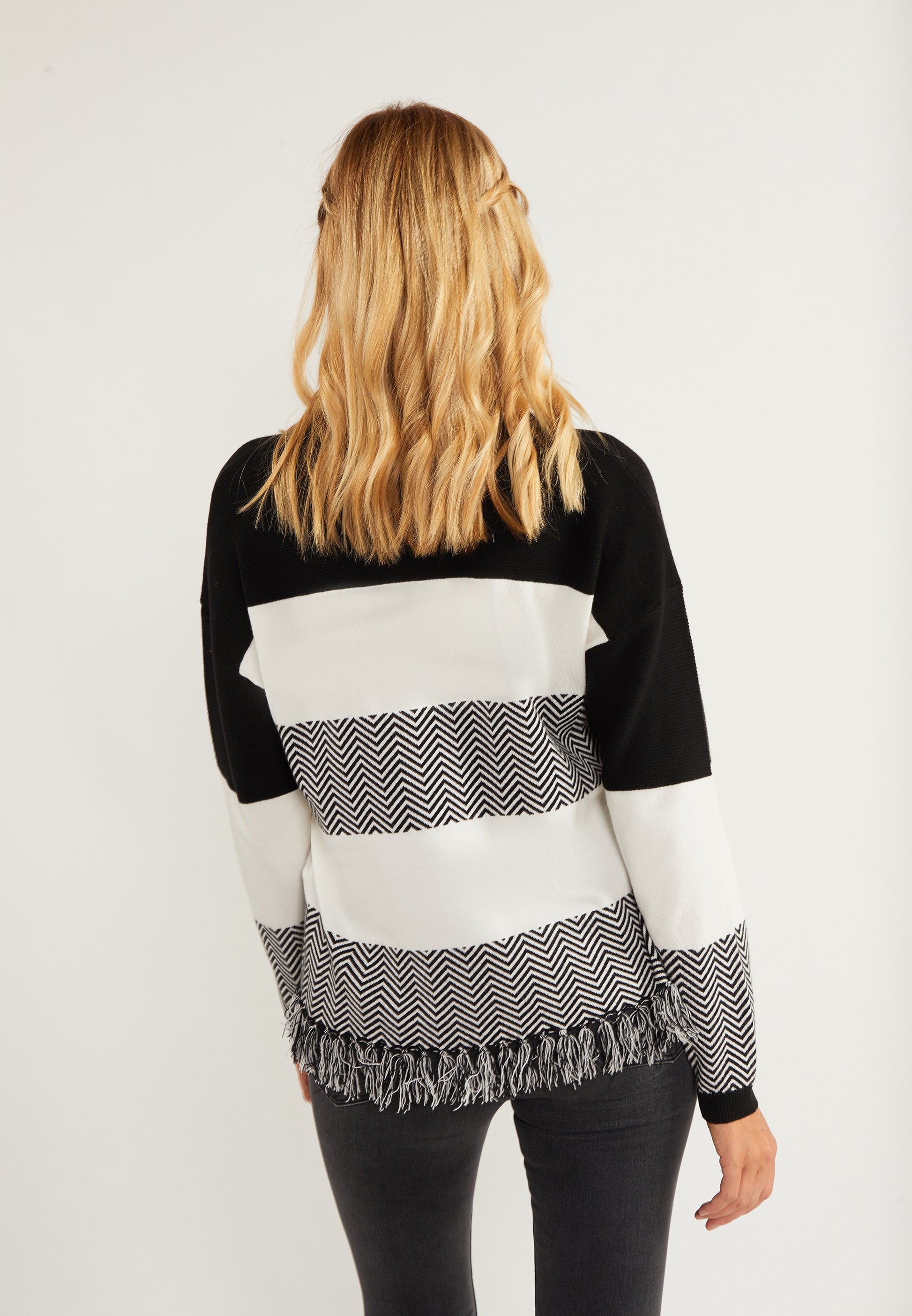 usha FESTIVAL Women's Oversize Knit Sweater