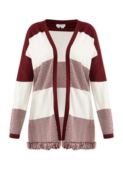 usha FESTIVAL Women's Open Knit Cardigan