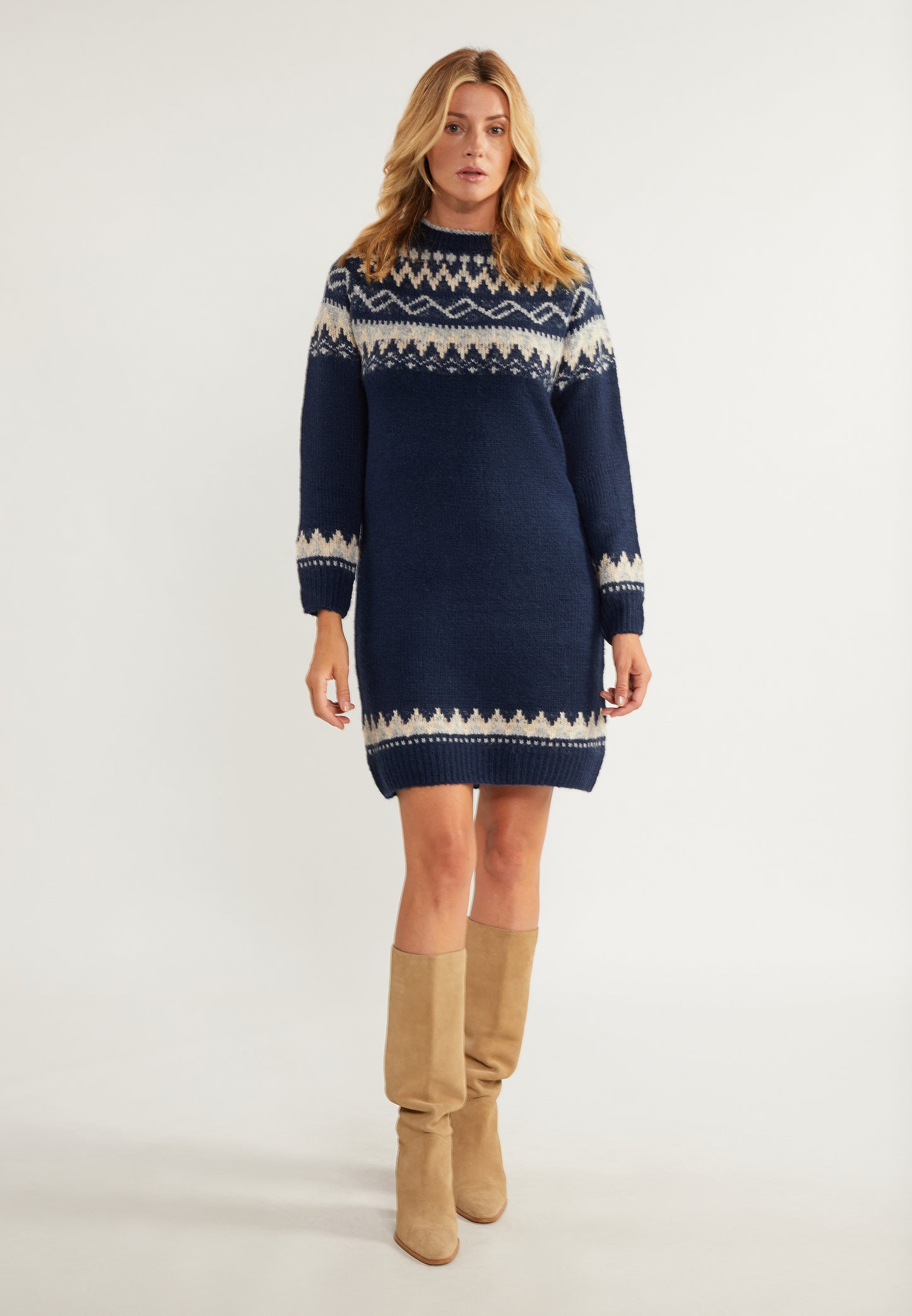 usha BLUE LABEL Women's Knit Dress