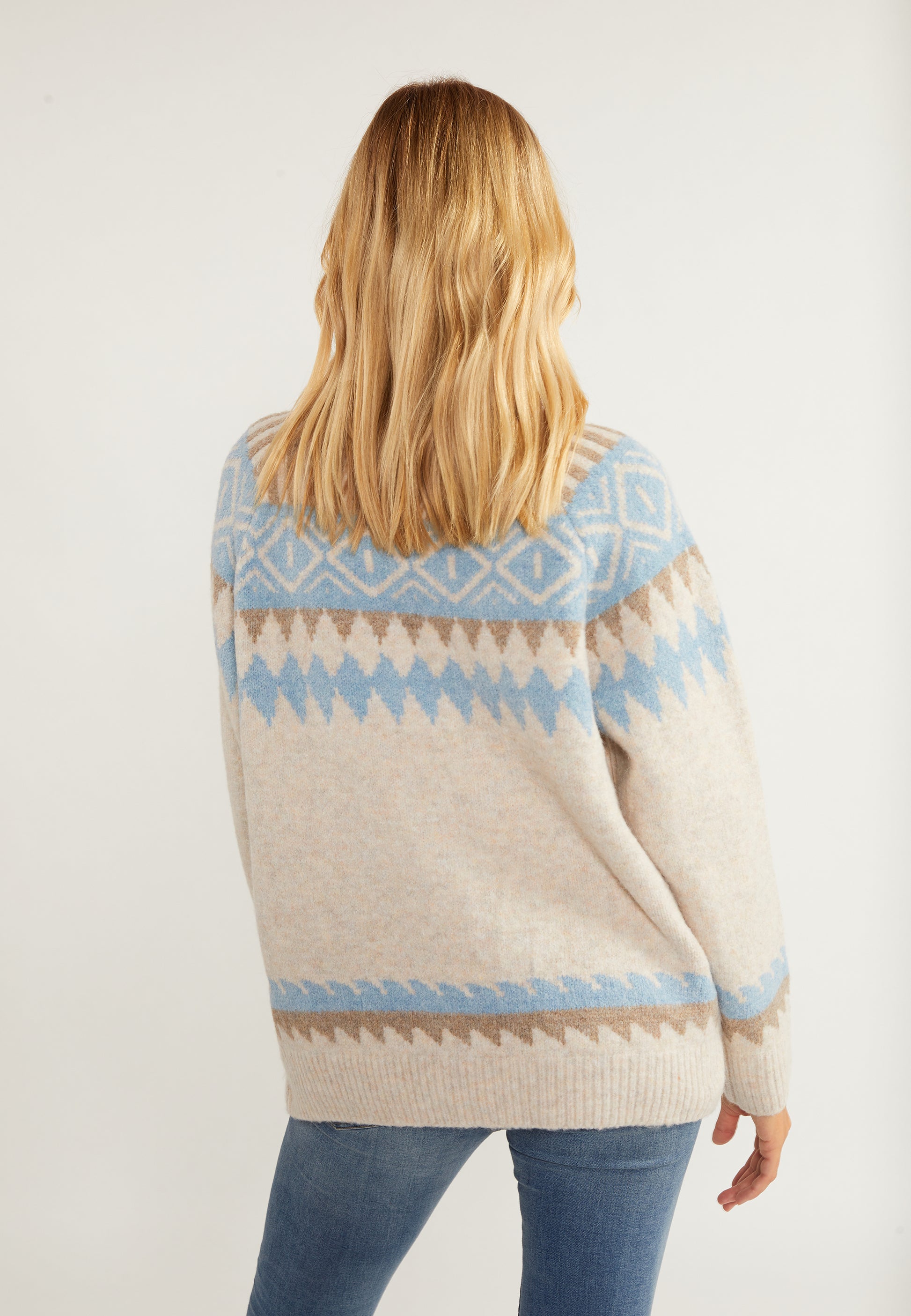 usha BLUE LABEL Women's Cardigan With Button