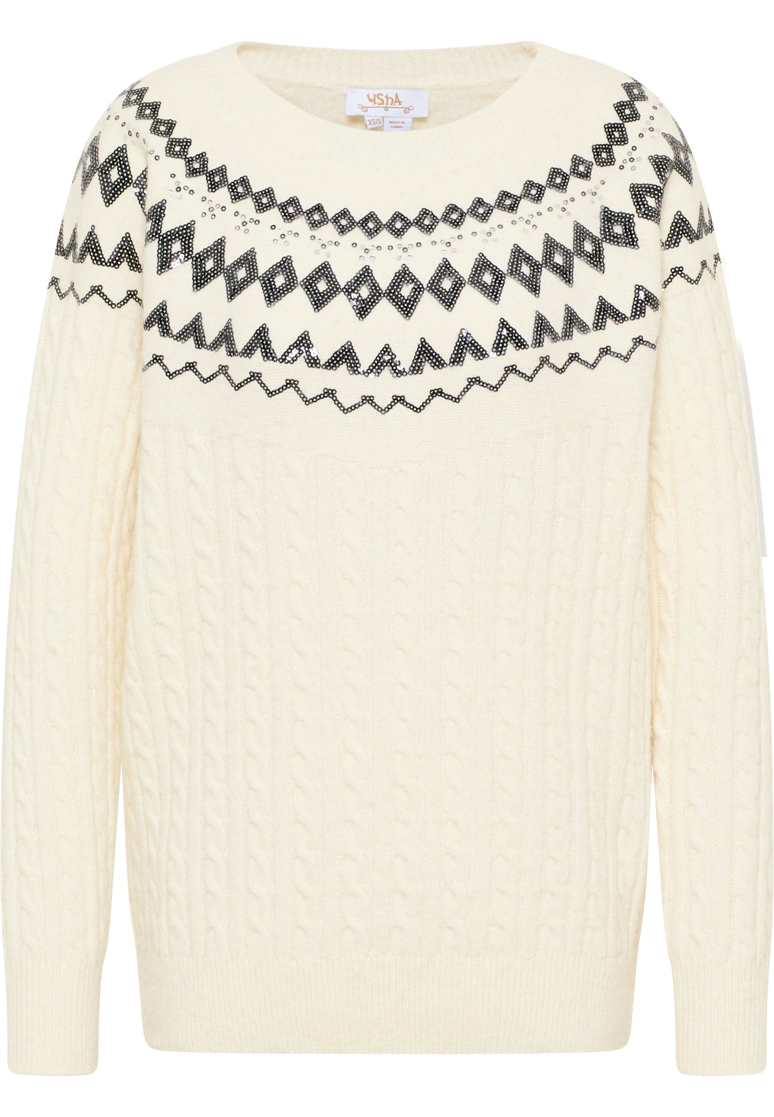 usha FESTIVAL Women's Knit Sweater