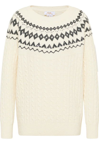 usha FESTIVAL Women's Knit Sweater