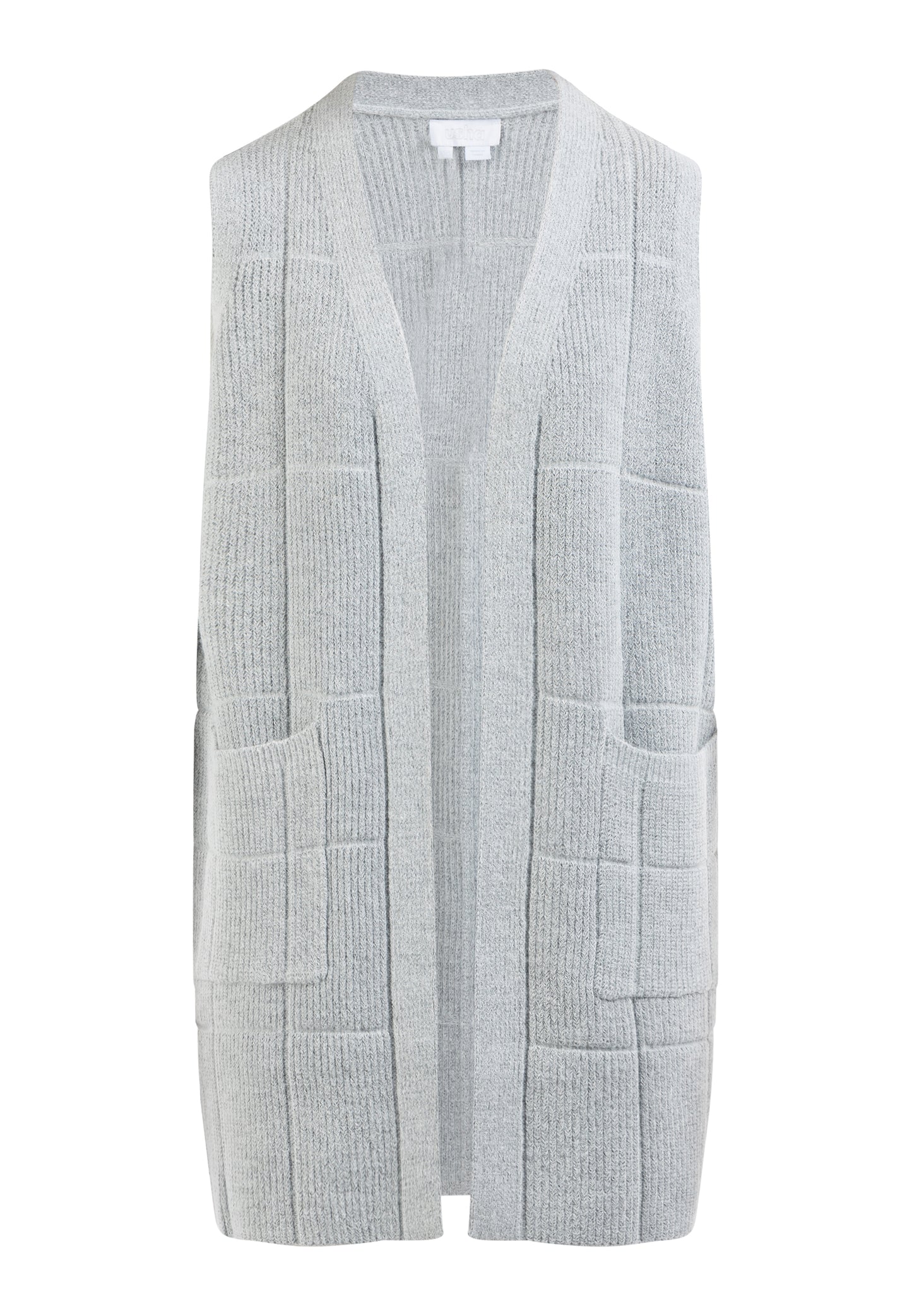 usha WHITE LABEL Women's Knitted Vest Long