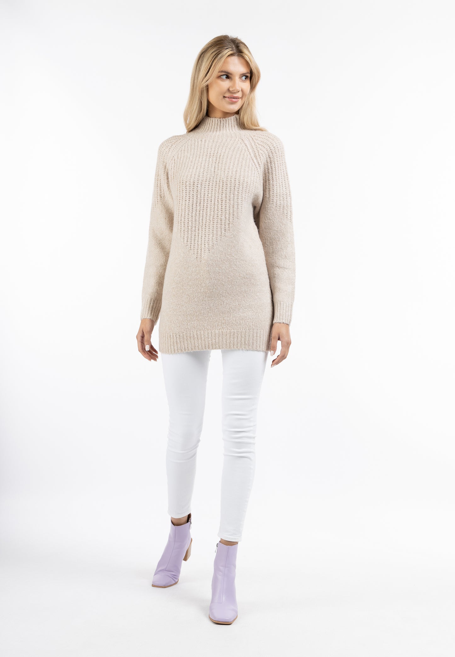 usha WHITE LABEL Kobiety Sweter dzianinowy