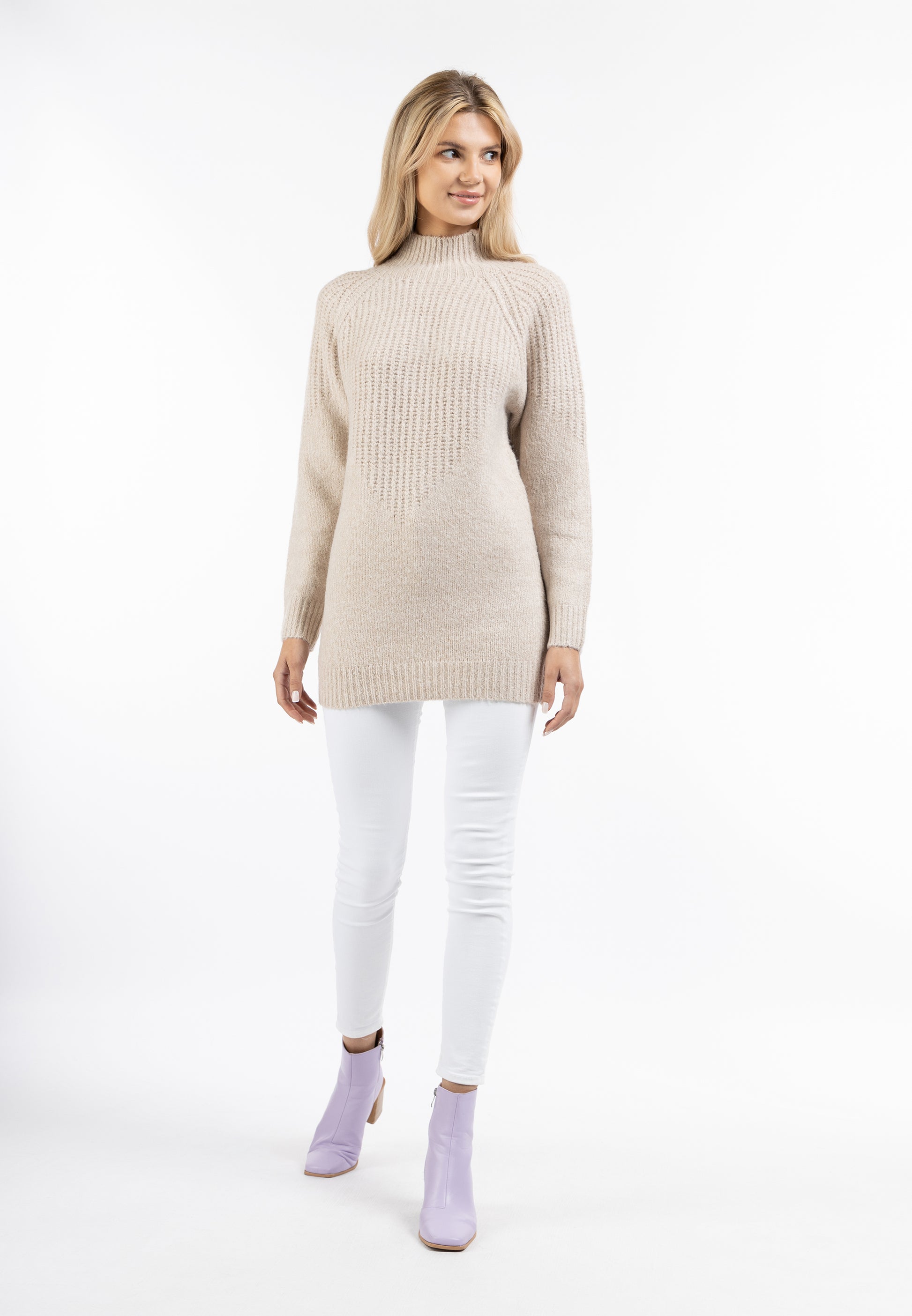 usha WHITE LABEL Kobiety Sweter dzianinowy