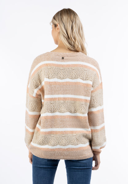 usha FESTIVAL Women's Oversize Knit Sweater