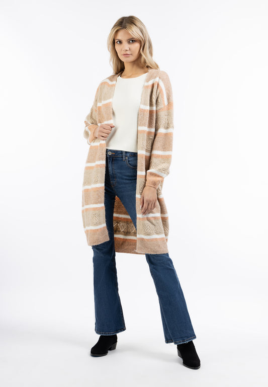 usha FESTIVAL Women's Knit Long Cardigan