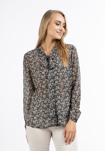 usha Women's Long Sleeve Blouse