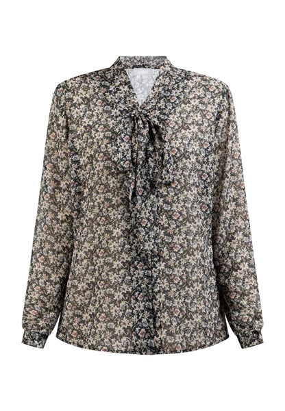usha Women's Long Sleeve Blouse