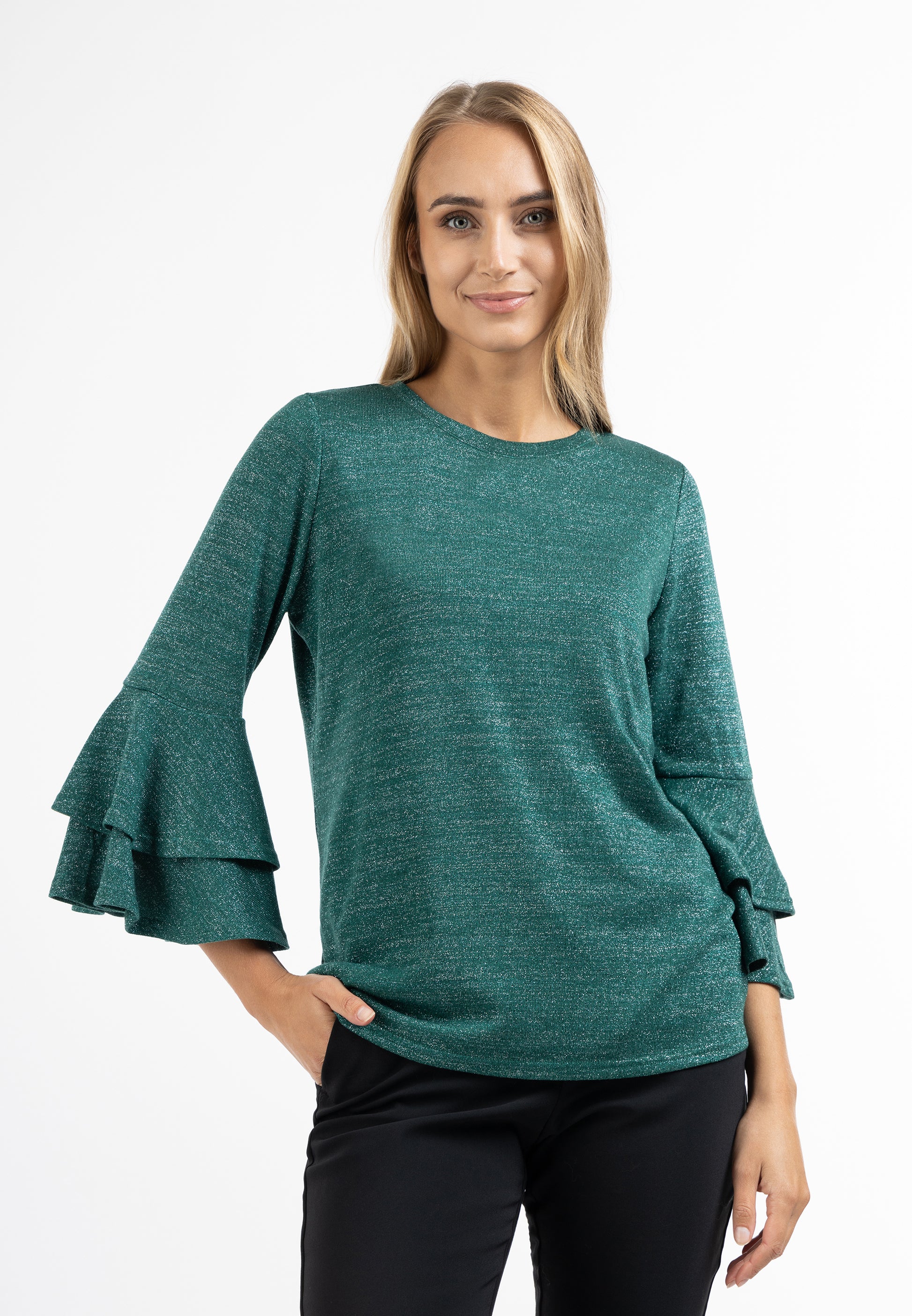 usha Women's Long Sleeve Shirt