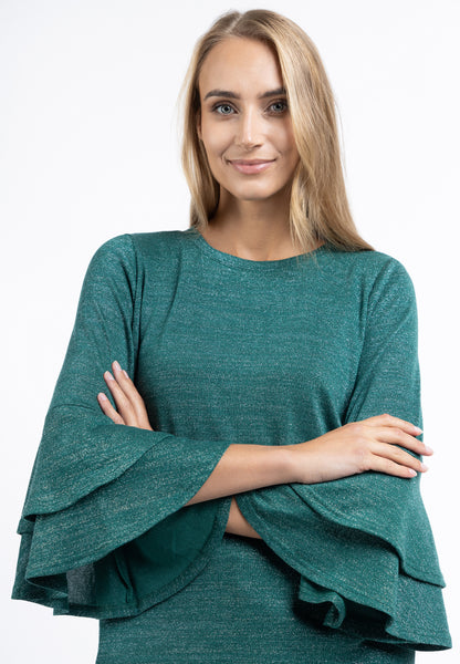 usha Women's Long Sleeve Shirt