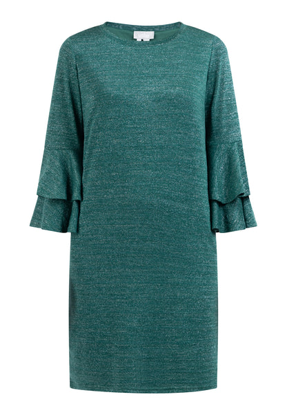 usha Women's Long Sleeve Dress