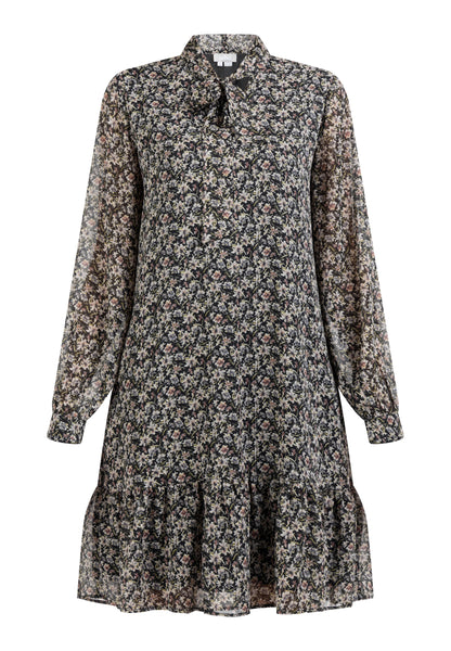 usha Women's Long Sleeve Dress