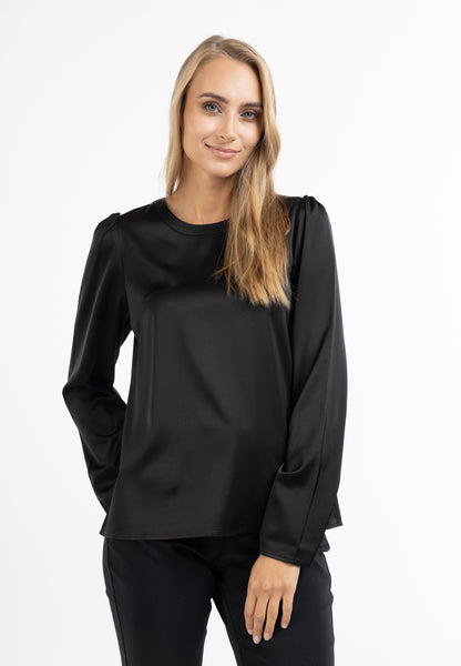 usha BLACK LABEL Women's Long Sleeve Blouse