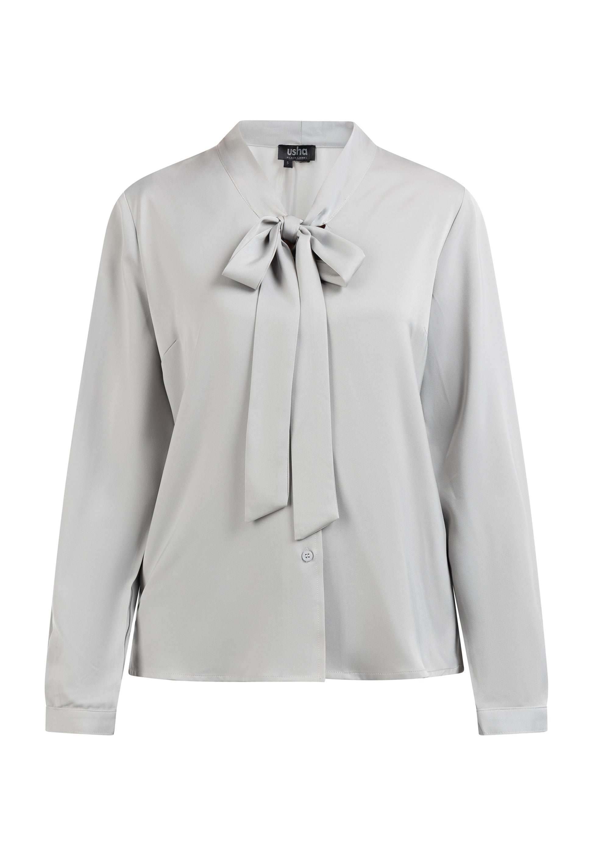 usha BLACK LABEL Women's Tie Neck Blouse