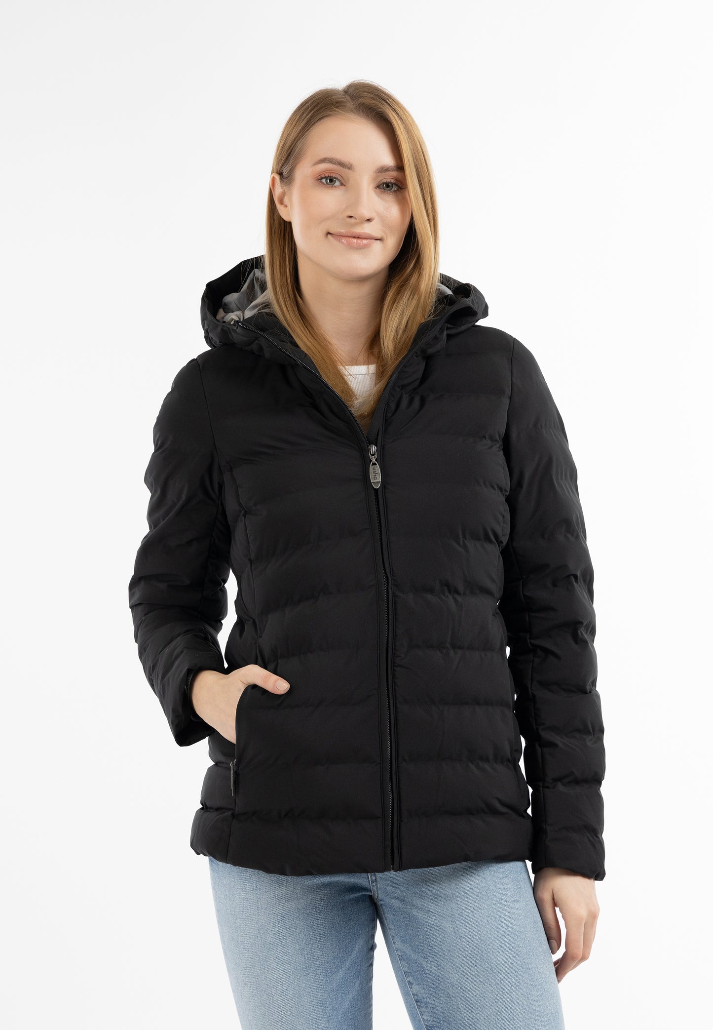 usha BLUE LABEL Damen gepolsterte Steppjacke