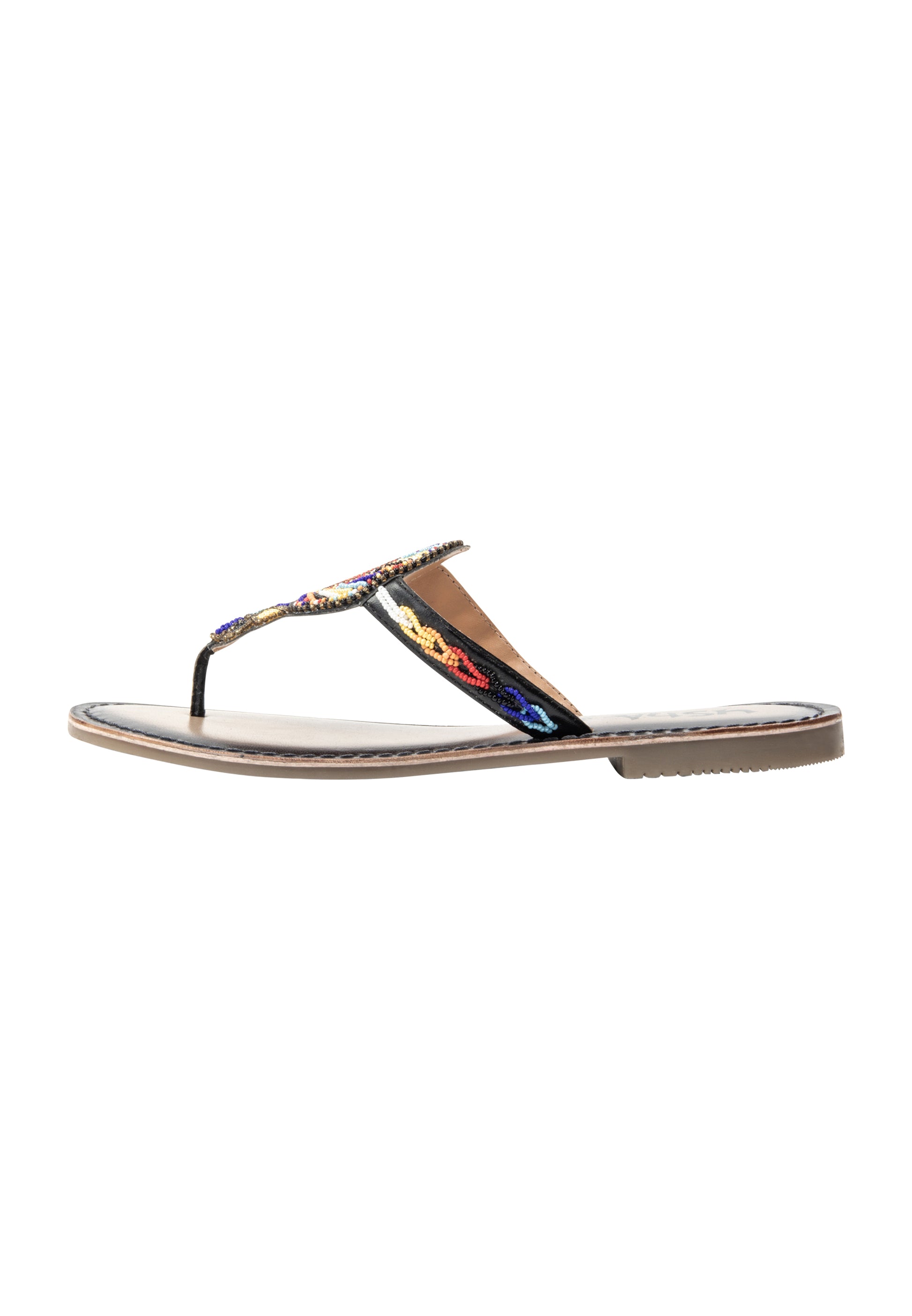 usha FESTIVAL Women's Beaded Sandals