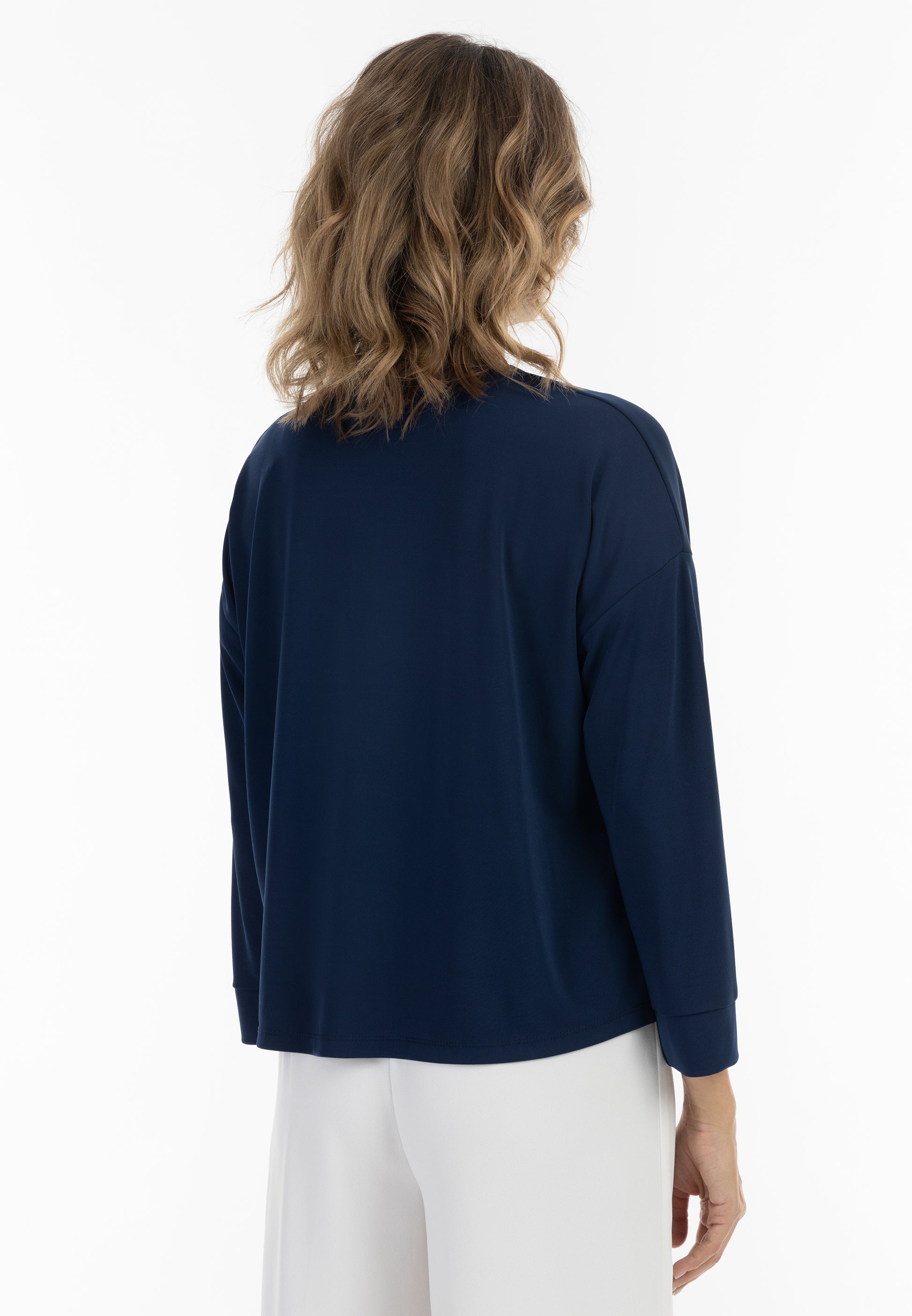 usha BLACK LABEL Women's Long Sleeve Blouse