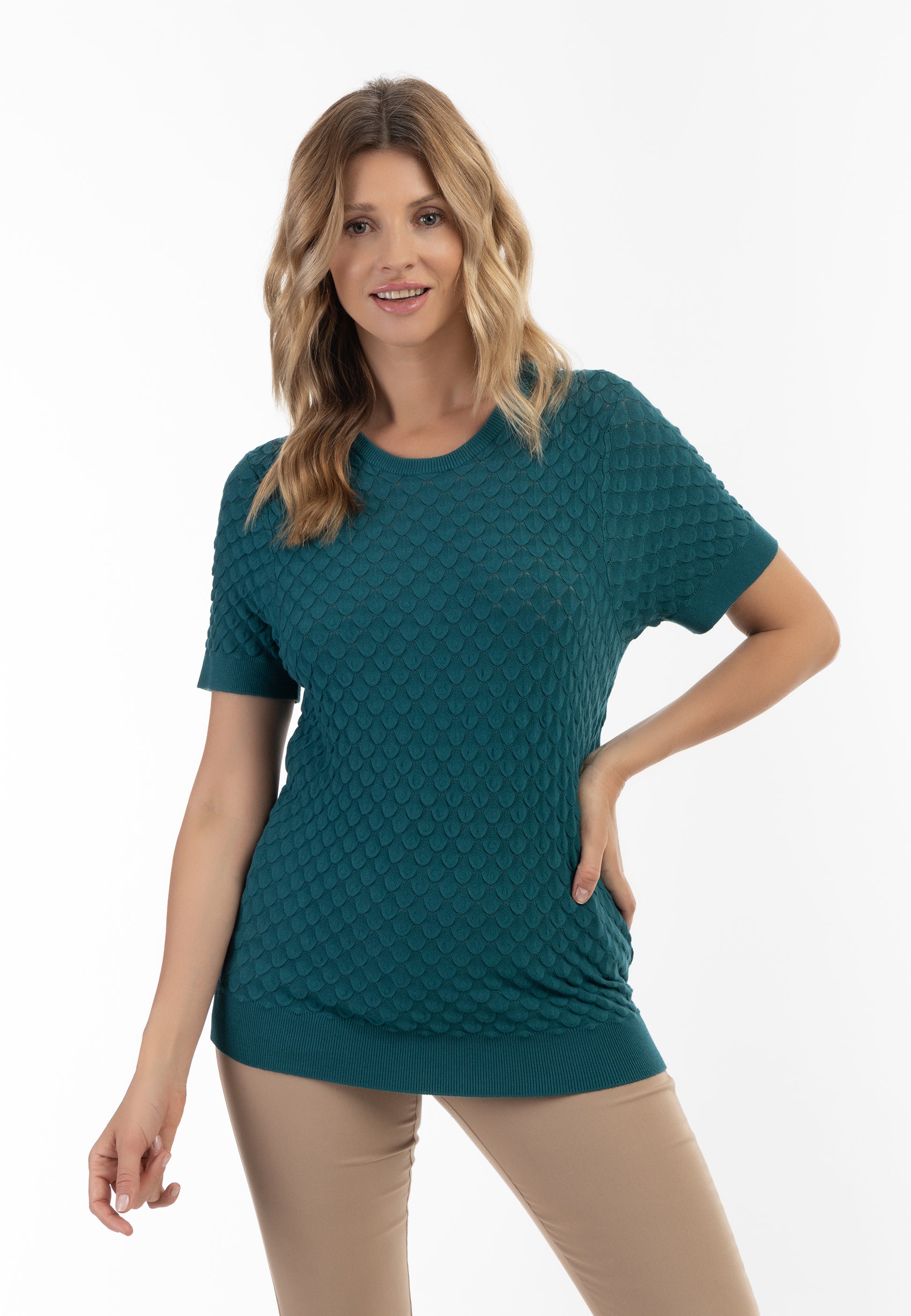 usha Women's Knit Sweater