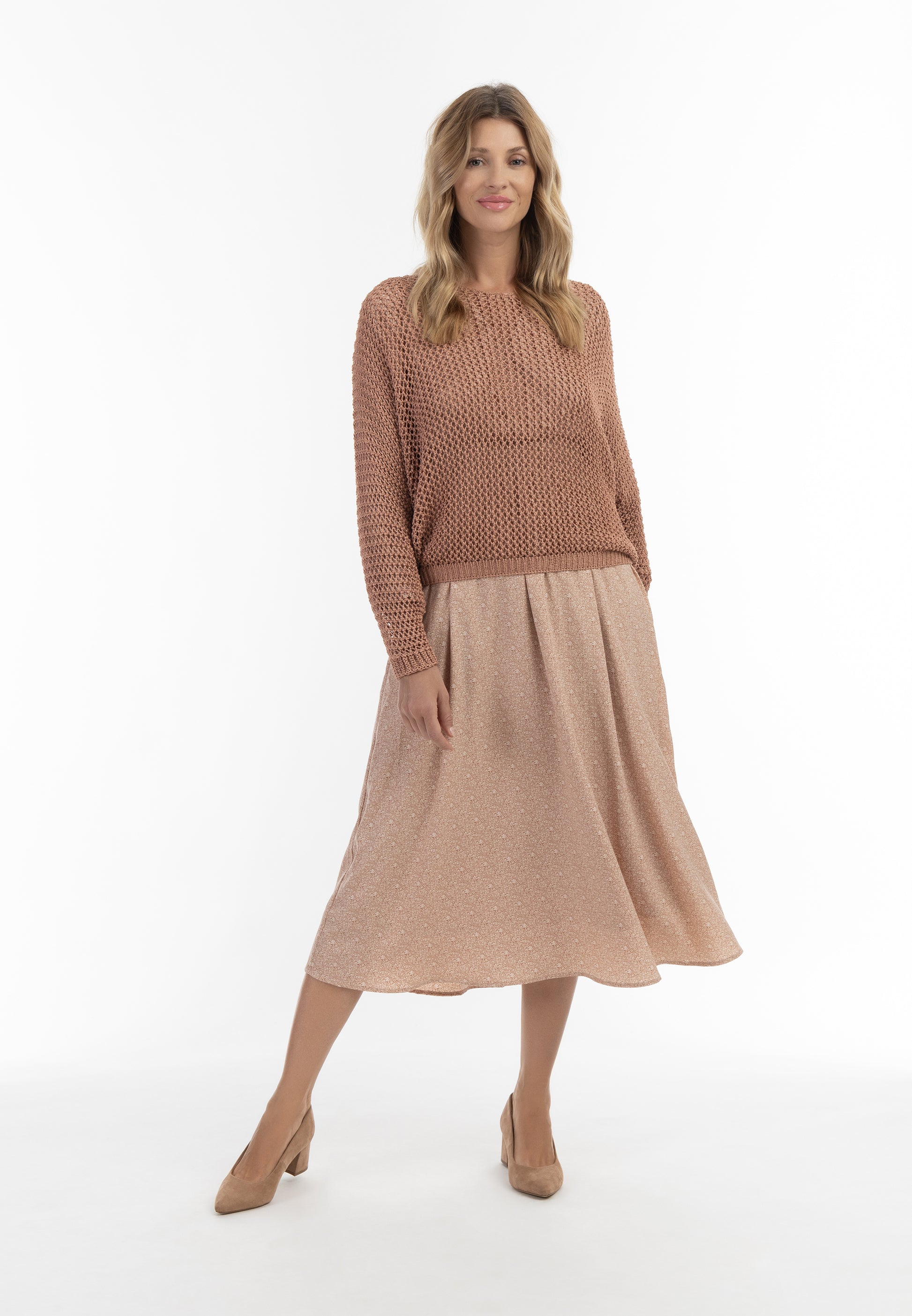 usha Women's Knit Sweater