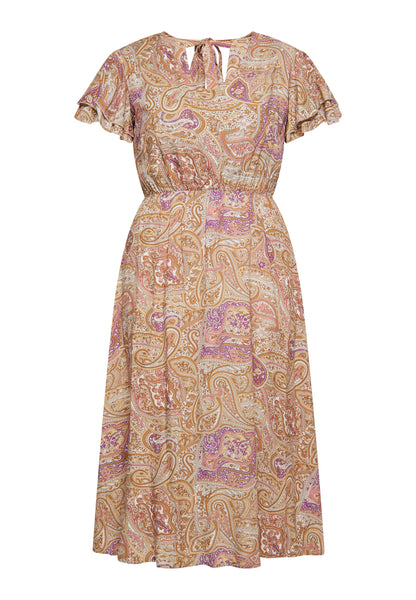 usha FESTIVAL Kobiety's Paisley Print Sukienka