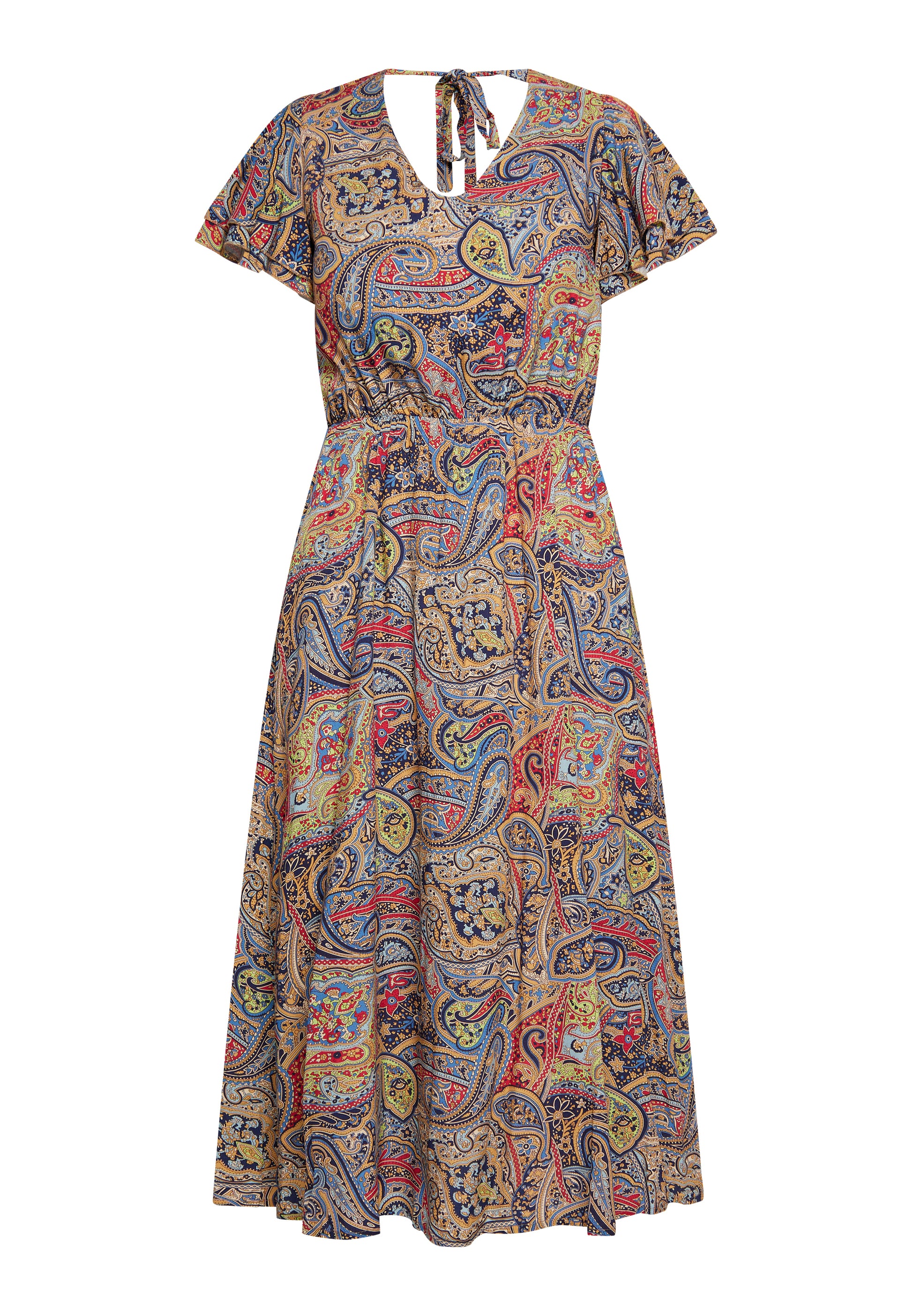 usha FESTIVAL Kobiety's Paisley Print Sukienka