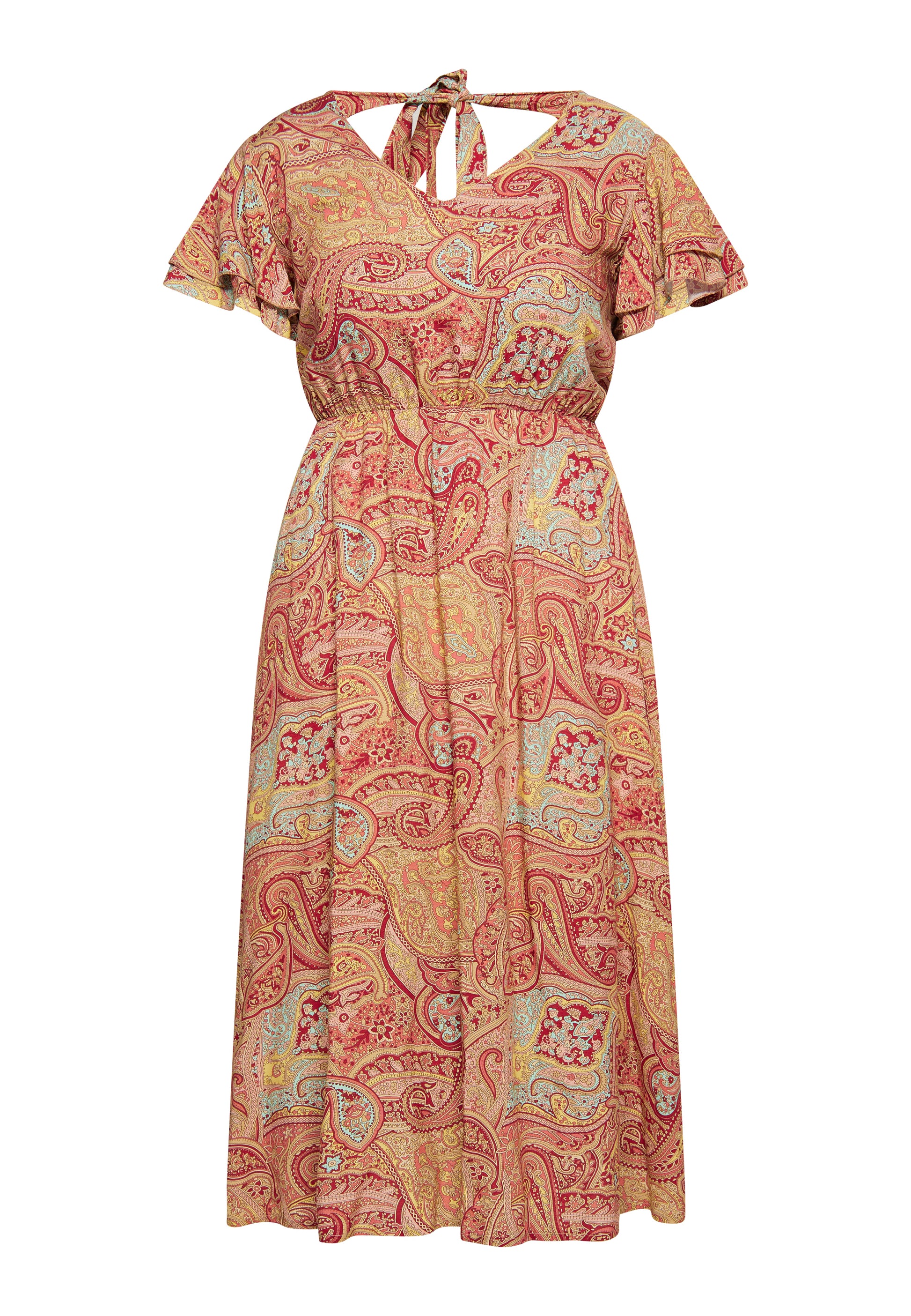 usha FESTIVAL Kobiety's Paisley Print Sukienka