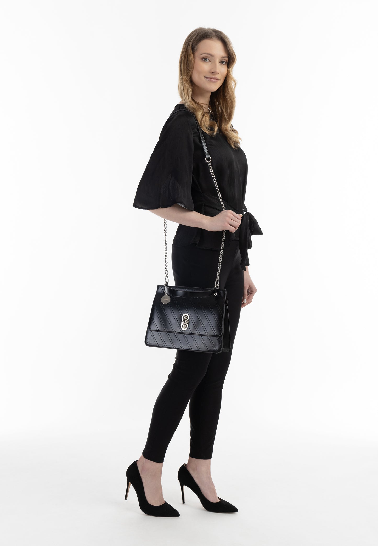 usha BLACK LABEL Damen Handtasche