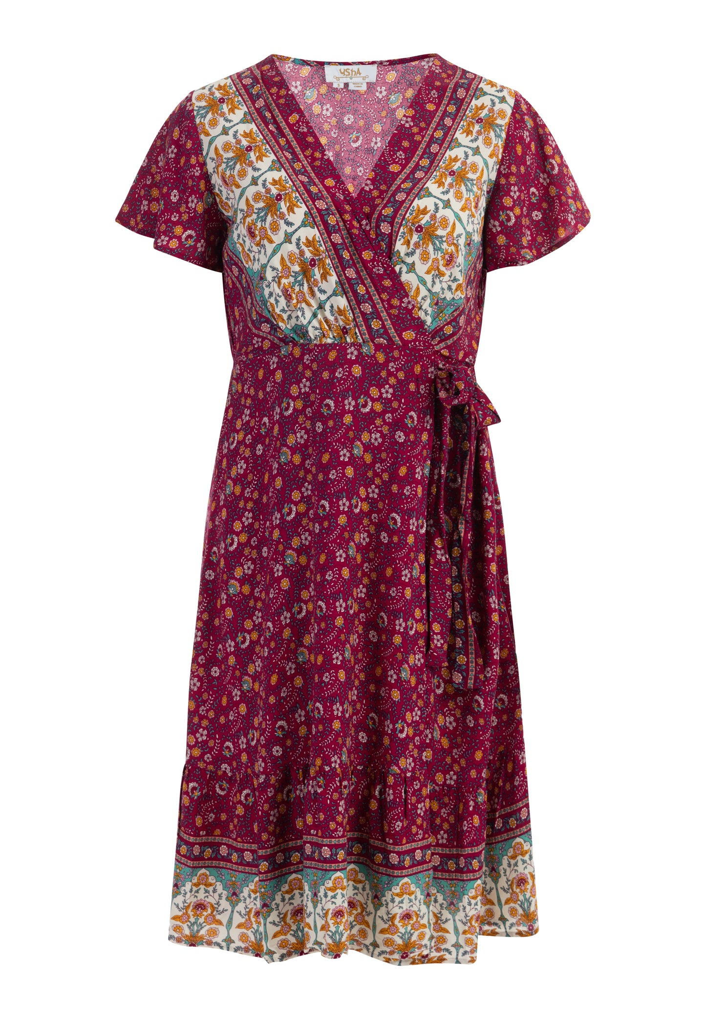 usha FESTIVAL Women's Summer Dress
