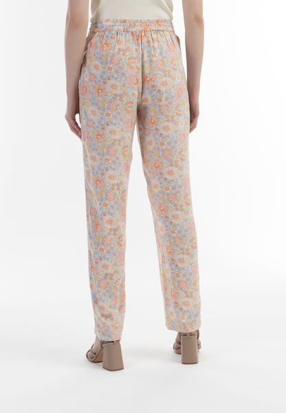 usha Women's Cloth Trousers