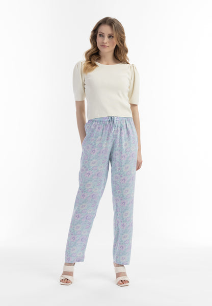 usha Women's Cloth Trousers
