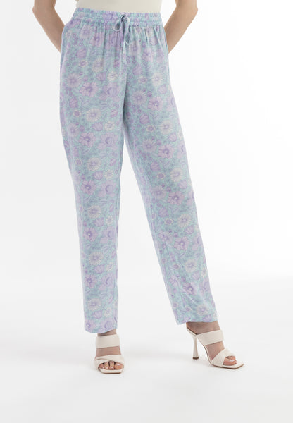 usha Women's Cloth Trousers