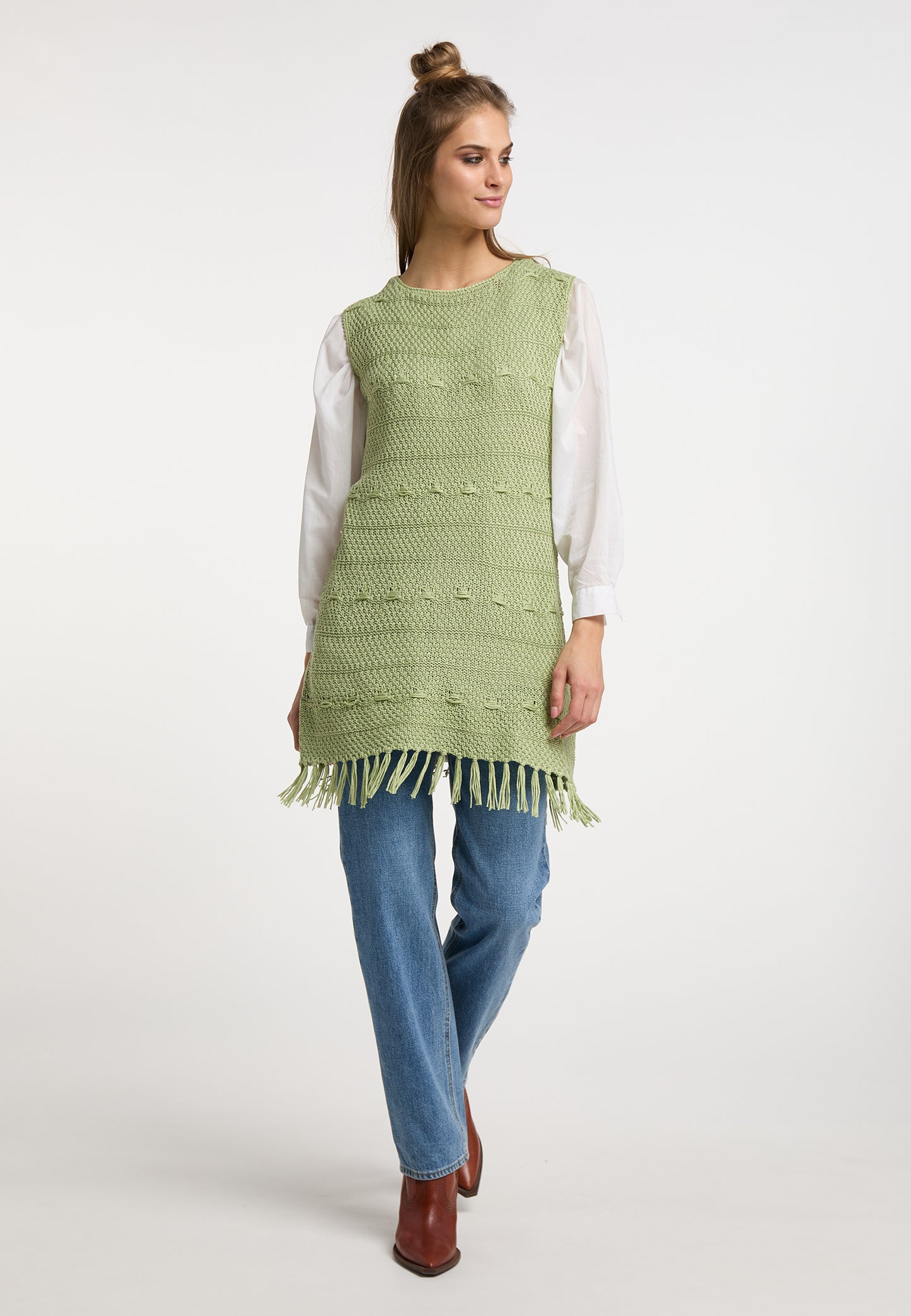 usha FESTIVAL Women's Knit Dress